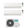 CONDIZIONATORE HISENSE DUAL SPLIT R-32 NEW ENERGY 9000+9000 BTU WIFI INVERTER 2AMW35U4RGC A++