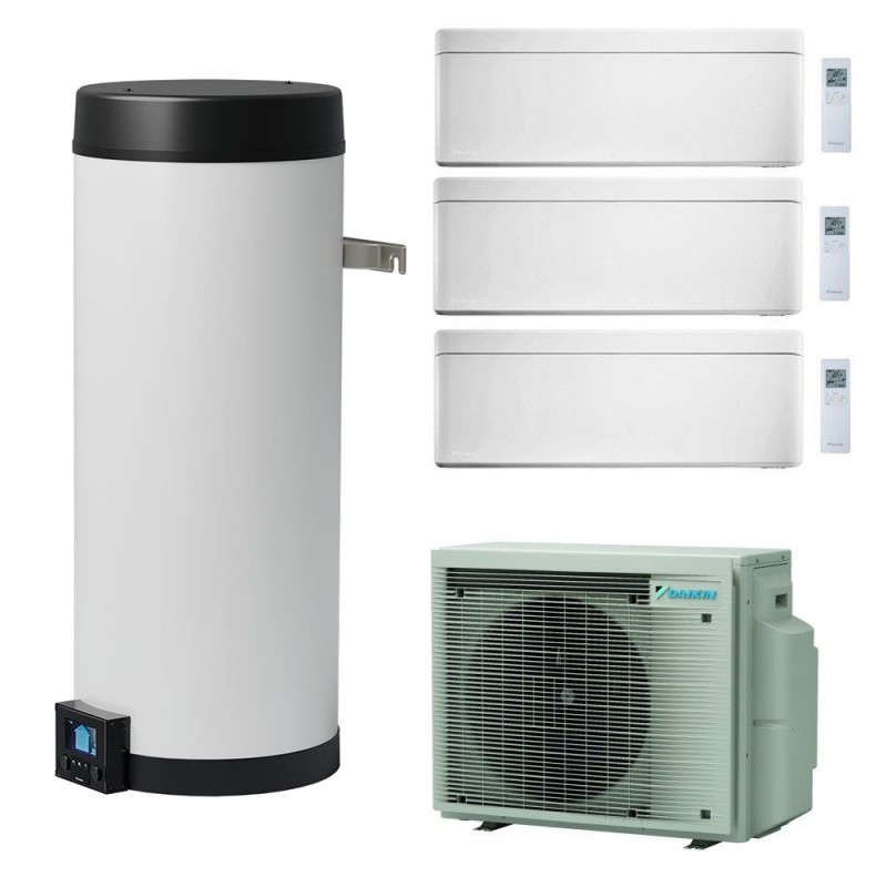 sistema multi daikin 52 kw gas r 32 monofase inverter con stylish 700070007000 serbatoia acs 120 litri