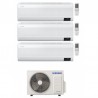 CONDIZIONATORE SAMSUNG TRIAL SPLIT WINDFREE ELITE 7000+7000+7000 BTU WIFI INVERTER AJ068TXJ3KG A++