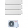 CONDIZIONATORE TOSHIBA TRIAL SPLIT SHORAI EDGE 7000+7000+15000 BTU WIFI INVERTER RAS-3M26U2AVG A++