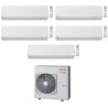 CONDIZIONATORE TOSHIBA PENTA SPLIT SHORAI EDGE 7000+7000+7000+7000+7000 BTU WIFI INVERTER RAS-5M34U2AVG A++