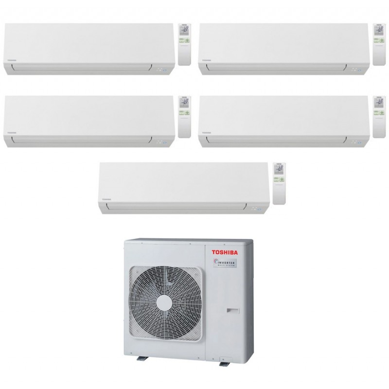 condizionatore toshiba penta split shorai edge 70007000700070007000 btu wifi inverter ras 5m34u2avg