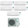 CONDIZIONATORE DAIKIN PENTA SPLIT PERFERA WALL 5000+5000+5000+5000+24000 BTU WIFI INVERTER 5MXM90N A+++