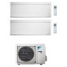 CONDIZIONATORE DAIKIN DUAL SPLIT STYLISH 7000+9000 BTU BIANCO WIFI INVERTER 2MXM68N A+++