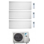 CONDIZIONATORE DAIKIN TRIAL SPLIT STYLISH 7000+7000+7000 BTU BIANCO WIFI INVERTER 3MXM40N A+++