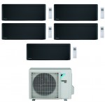 CONDIZIONATORE DAIKIN PENTA SPLIT STYLISH 7000+7000+7000+7000+7000 BTU TOTAL BLACK WIFI INVERTER 5MXM90N A+++