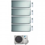 CONDIZIONATORE DAIKIN QUADRI SPLIT STYLISH 7000+7000+7000+7000 BTU SILVER WIFI INVERTER 4MXM68N A+++