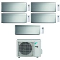 condizionatore daikin penta split stylish 70007000120001200015000 btu silver wifi inverter 5mxm90n