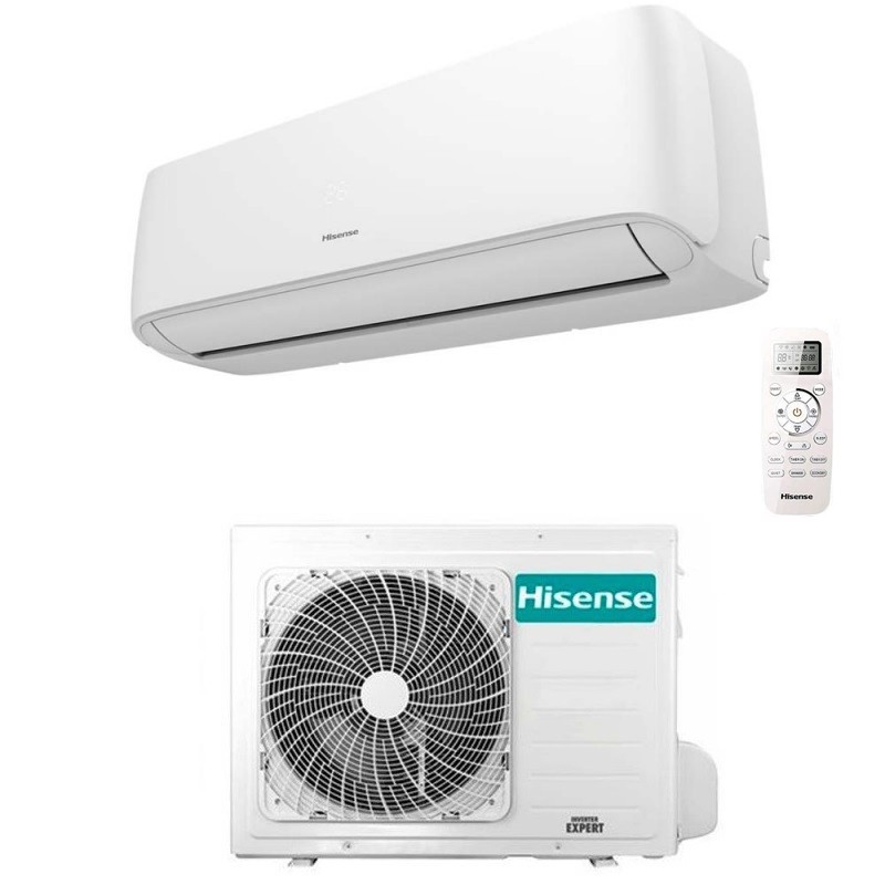 condizionatore hisense hi comfort wifi 9000 btu monosplit inverter r32