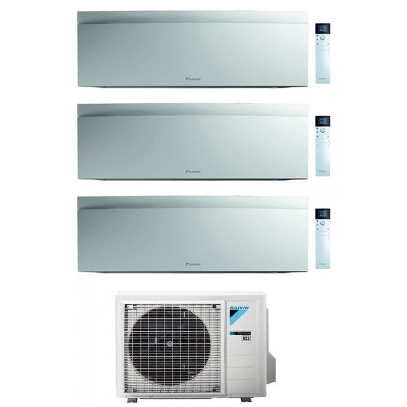 condizionatore daikin trial split emura 700070007000 btu bianco wifi inverter 3mxm40n