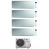 CONDIZIONATORE DAIKIN QUADRI SPLIT EMURA 7000+7000+7000+18000 BTU BIANCO WIFI INVERTER 4MXM68N A+++