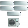 CONDIZIONATORE DAIKIN PENTA SPLIT EMURA 7000+7000+7000+7000+9000 BTU BIANCO WIFI INVERTER 5MXM90N A+++