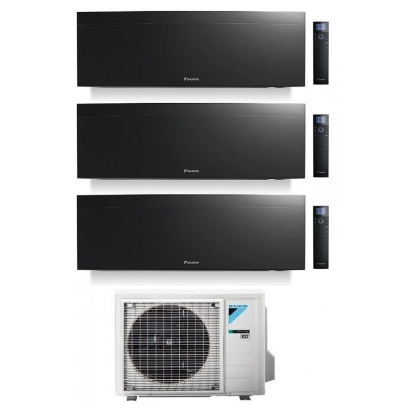 condizionatore daikin trial split emura 700070009000 btu black wifi inverter 3mxm40n