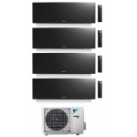 CONDIZIONATORE DAIKIN EMURA 3 QUADRI SPLIT 7000+7000+7000+7000 BTU BLACK WIFI INVERTER 4MXM68N A+++