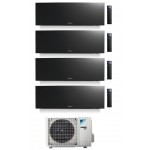 CONDIZIONATORE DAIKIN EMURA 3 QUADRI SPLIT 7000+7000+18000+18000 BTU BLACK WIFI INVERTER 4MXM80N A+++