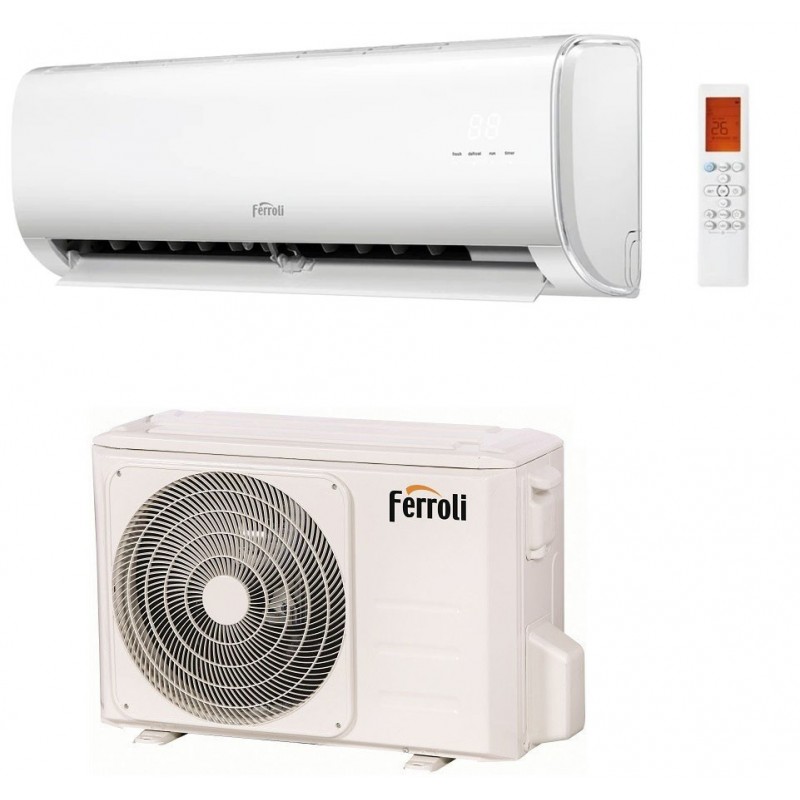 condizionatore ferroli ambra s 9000 btu wifi monosplit inverter r32