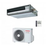 CONDIZIONATORE TOSHIBA CANALIZZABILE RIBASSATA 12000/13000 BTU MONOSPLIT INVERTER R32 A+