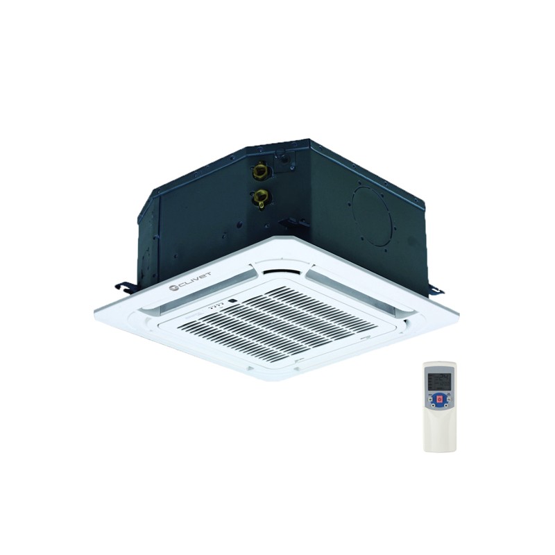 ventilconvettore a cassetta 4 vie clivet elfospace box3 cc2 0070 inverter termoconvettore fan coil