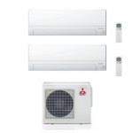 CONDIZIONATORE MITSUBISHI DUAL SPLIT MSZ-BT 7000+9000 BTU WIFI INVERTER MXZ-2F33VF A++