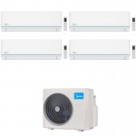 CONDIZIONATORE MIDEA QUADRI SPLIT EVOLUTION 9000+9000+9000+9000 BTU INVERTER WIFI M4OB-36HFN8-Q A++