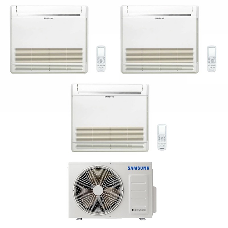 condizionatore samsung trial split console a pavimento 900090009000 btu inverter aj052txj3kg eu