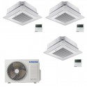 condizionatore samsung trial split cassetta a 4 vie mini windfree 900090009000 btu inverter aj052txj3kg eu