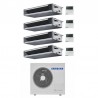 CONDIZIONATORE SAMSUNG QUADRI SPLIT CANALIZZABILE 9000+9000+9000+9000 BTU INVERTER AJ080TXJ4KG/EU A++