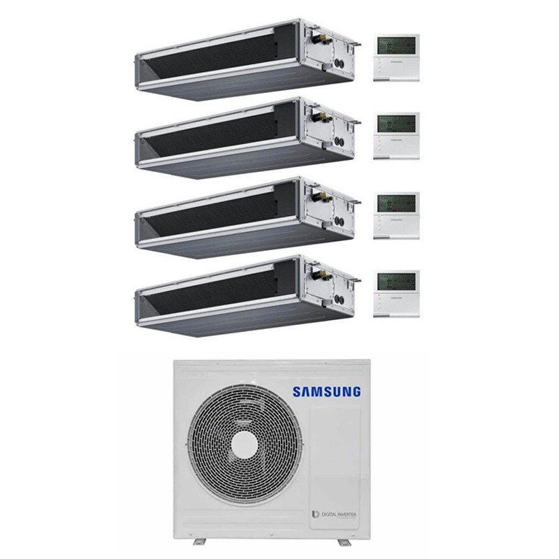 condizionatore samsung quadri split canalizzabile 9000900090009000 btu inverter aj080txj4kg eu