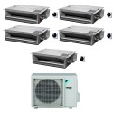 condizionatore daikin penta split canalizzabile ultrapiatto 90009000900090009000 btu inverter 5mxm90n con comando a filo