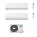 condizionatore hisense dual split new energy 70007000 btu wifi inverter 2amw35u4rgc