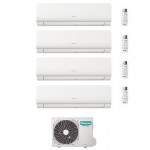 CONDIZIONATORE HISENSE QUADRI SPLIT NEW ENERGY 7000+7000+7000+7000 BTU WIFI INVERTER 4AMW81U4RAA A++