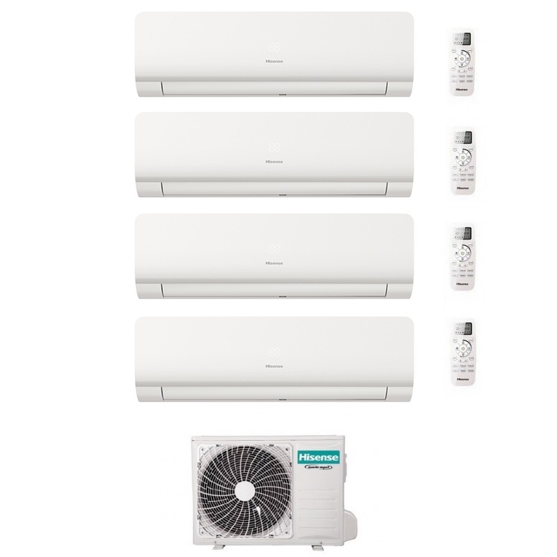 condizionatore hisense quadri split new energy 70007000700018000 btu wifi inverter 4amw81u4raa