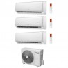 CONDIZIONATORE FERROLI TRIAL SPLIT GIADA S 9000+9000+9000 BTU WIFI INVERTER ESTERNA 21-3 A+