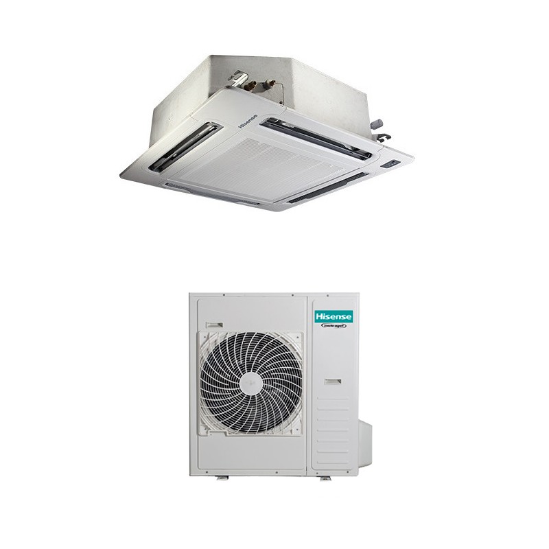 copy of hisense condizionatore cassetta a 4 vie monosplit inverter gas r32 42000 btu auc125ur4rhb4 a