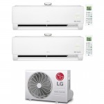 CONDIZIONATORE LG DUAL SPLIT DUALCOOL ATMOSFERA 9000+9000 BTU WIFI INVERTER MU2R15 A+++