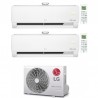 CONDIZIONATORE LG DUAL SPLIT DUALCOOL ATMOSFERA 9000+9000 BTU WIFI INVERTER MU2R15 A+++