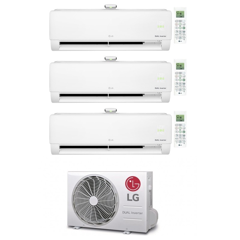 condizionatore lg trial split dualcool atmosfera 9000900012000 btu wifi inverter mu3r19 a