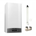 caldaia ariston clas one wi fi a condensazione camera stagna 24 kw metanogpl kit fumi omaggio