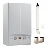 CALDAIA IMMERGAS VICTRIX EXA A CONDENSAZIONE CAMERA STAGNA 24 KW METANO 3.025776 + KIT FUMI OMAGGIO