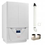 CALDAIA IMMERGAS VICTRIX SUPERIOR A CONDENSAZIONE CAMERA STAGNA 26 KW METANO/GPL 3.033009 + KIT FUMI OMAGGIO