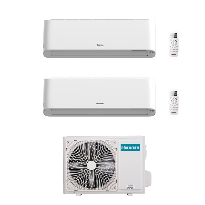 condizionatore hisense dual split energy pro plus 90009000 btu wifi inverter 2amw42u4rgc a