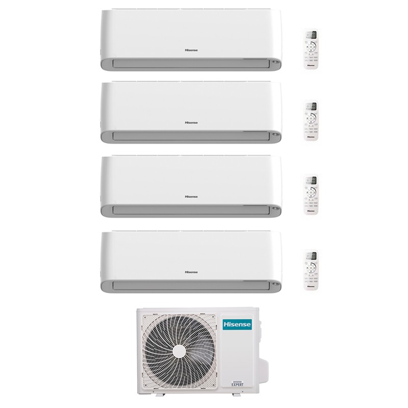 condizionatore hisense quadri split energy pro plus 9000900090009000 btu wifi inverter 4amw105u4raa a