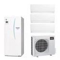 sistema mitsubishi ecodan multi 75 kw gas r 32 monofase inverter con msz ay 900090009000 serbatoio small acs 170 litri