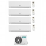 CONDIZIONATORE HISENSE QUADRI SPLIT ENERGY ULTRA 7000+7000+9000+9000 BTU WIFI INVERTER 4AMW81U4RJC A++