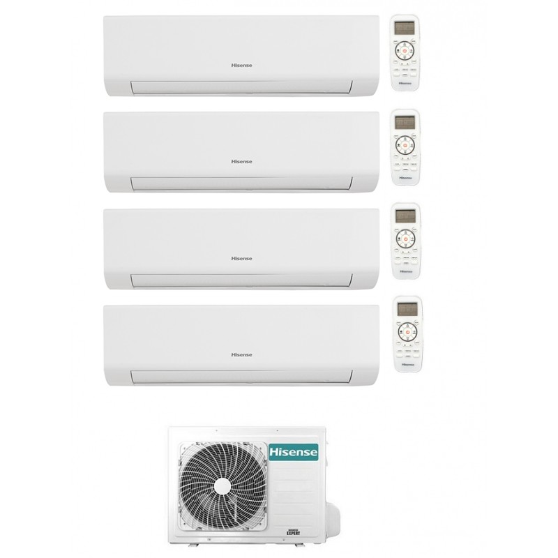 condizionatore hisense quadri split energy ultra 7000700090009000 btu wifi inverter 4amw81u4rjc