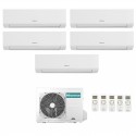 condizionatore hisense penta split energy ultra 900090009000900018000 btu wifi inverter 5amw125u4rta