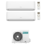 CONDIZIONATORE HISENSE DUAL SPLIT HI-COMFORT 9000+18000 BTU WIFI INVERTER 3AMW72U4RJC A++