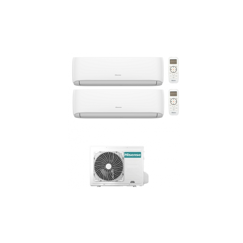 condizionatore hisense dual split hi comfort 900018000 btu wifi inverter 3amw72u4rjc a