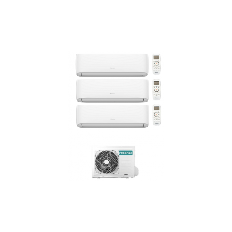 condizionatore hisense trial split hi comfort 7000700012000 btu wifi inverter 3amw62u4rjc