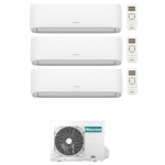 CONDIZIONATORE HISENSE TRIAL SPLIT HI-COMFORT 7000+7000+9000 BTU WIFI INVERTER 3AMW72U4RJC A++